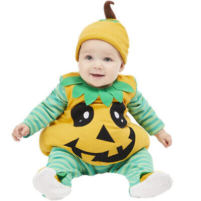 Baby Pumpkin Halloween Costume Fancy Dress