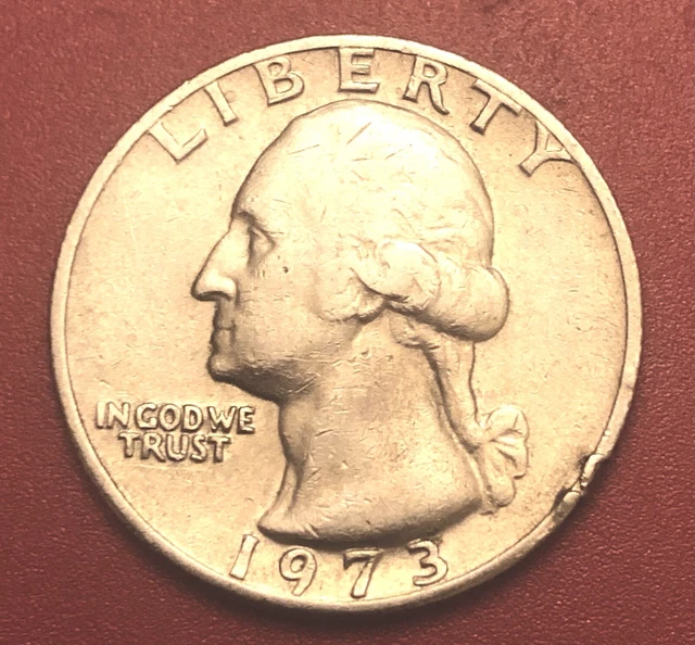 1973 Washington Quarter No Mint Mark Error