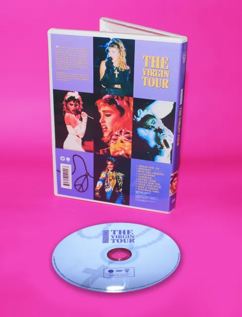 Madonna The Virgin Tour DVD 1985 Live Detroit Holiday Gambler Into the Groove 80