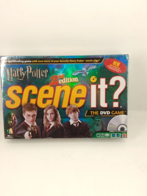 HARRY POTTER Scene it? 2nd Edition The DVD Game Brand New