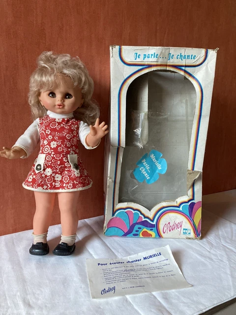 ANCIENNE POUPÉE SOUPLE CLODREY CEJI en boîte CAPUCINE JETPARTOUT 66 cm EUR 60,00 - FR