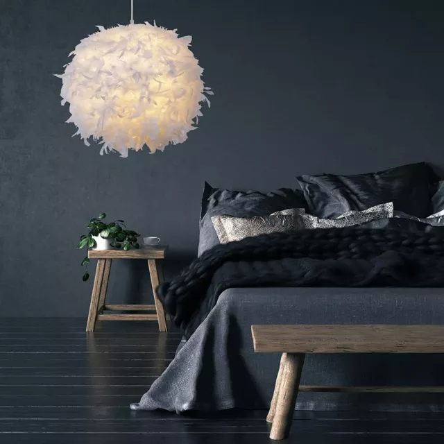 Dunelm feather lampshade hotsell
