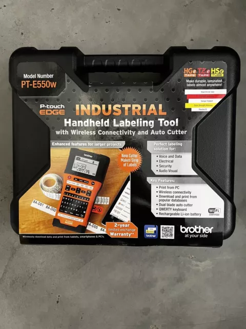 Brother PT-E110 Industrial Handheld Labeling Tool