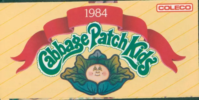 1984 Cabbage Patch Kids Advertising Brochure Booklet Dolls Accessories ZC