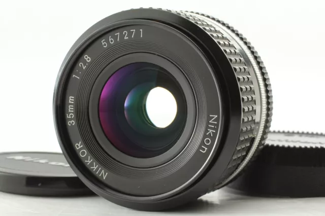 [Cerca de MINT] Lente MF gran angular Nikon Ai-s Ais Nikkor 35 mm f / 2.8...