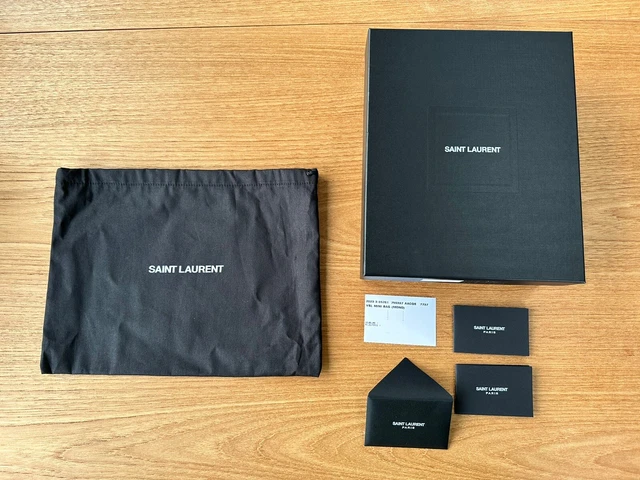 Yves saint 2025 laurent authenticity card