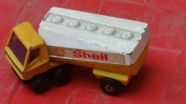 Vintage Die Cast Model Toy vehicle 78 shell truck