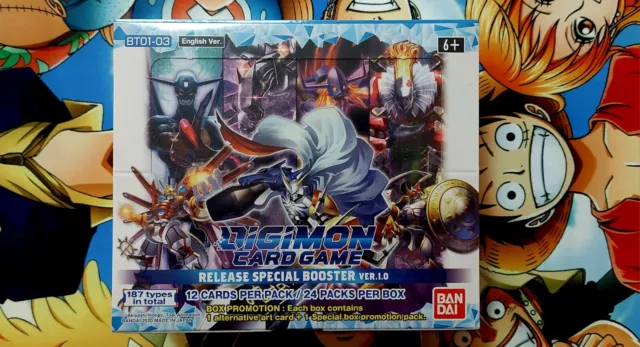 Digimon Card Game English Box Sealed 1.0