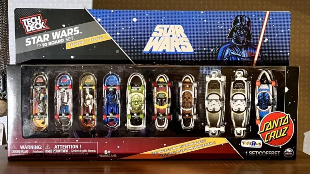 Tech Deck Santa Cruz Star Wars 10 Board Set Toys R Us Exclusive New