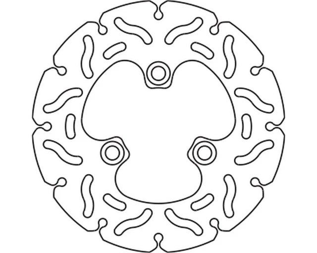 Disc TRW MST243 pour DERBI Predator 100 PRED 98- avant