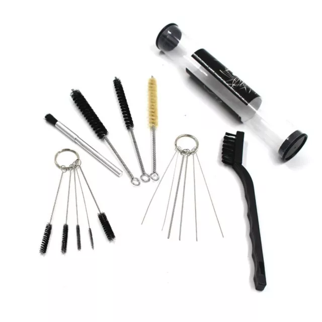 Kit Pulizia Aerografo Acciaio Inox Pulizia Strumento Pulizia Riparazione Pistola Spruzzata