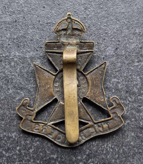 The Rangers 12th Battalion London Regiment Original Cap Badge 2
