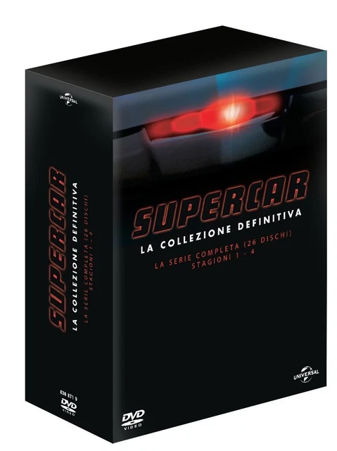 SUPERCAR SERIE COMPLETA Stagione 12 34 knight ryder IN 26 DVD EUR 499