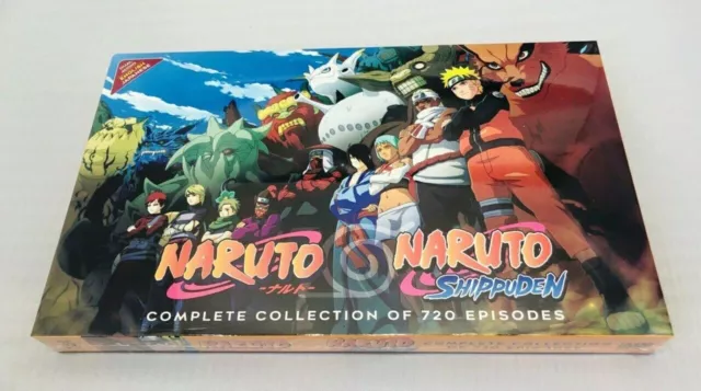 NARUTO SHIPPUDEN Complete Anime TV Series DVD Full 1-720 Episode -English  Dubbed