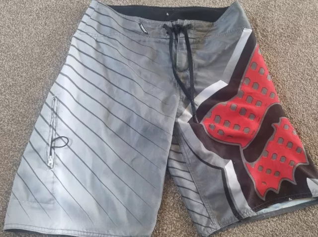 Mens Fox Board Shorts Size 34