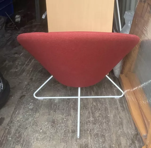 Allermuir Chair A631 Model Conic Chair Red 2