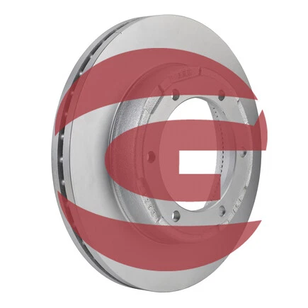 Accuride D6227M Hat Shape, Abs Brake Rotor, 15" Dia. (Gunite)