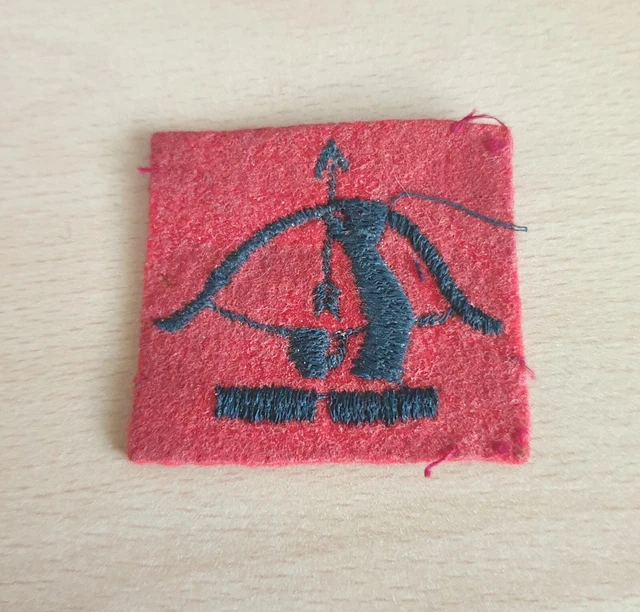 WW2 BRITISH ARMY Anti-Aircraft Command Divisional Shoulder Patch 1939 ...