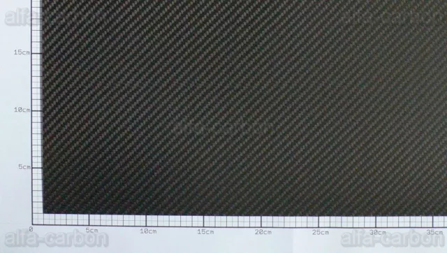 Carbone Plaque 2,5mm / Cfk Fibre de Carbone / Sergé Plein Taille