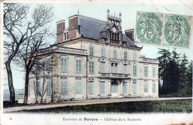 58 Nièvre - Environs de Nevers - Chateau de la Rocherie - 1910