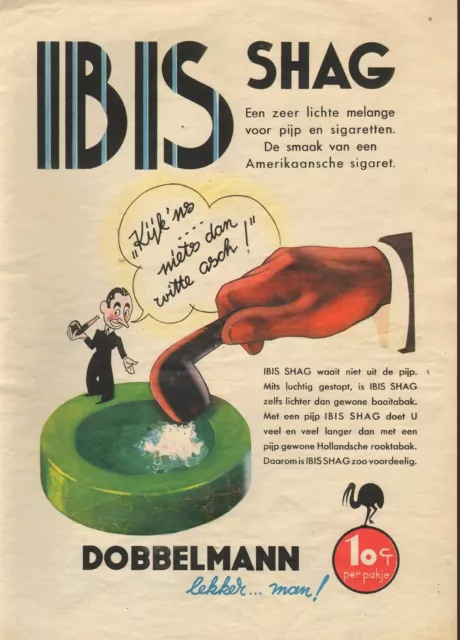 Reclame Voor Ibis Shag 06 - Kees Meys/Weekblad Panorama 1935