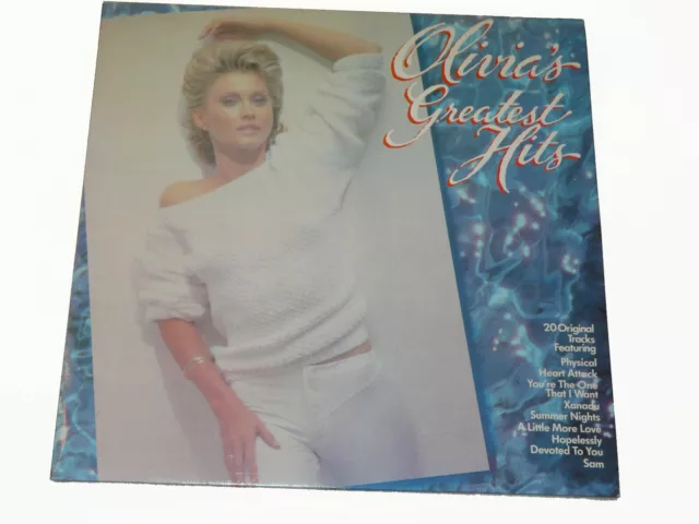 Olivias Greatest Hits Vinyl LP EMI 1982