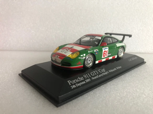Porsche 911 Gt3 Rs Salon De La Maquette 2005 Minichamps 1/43 Neuf En