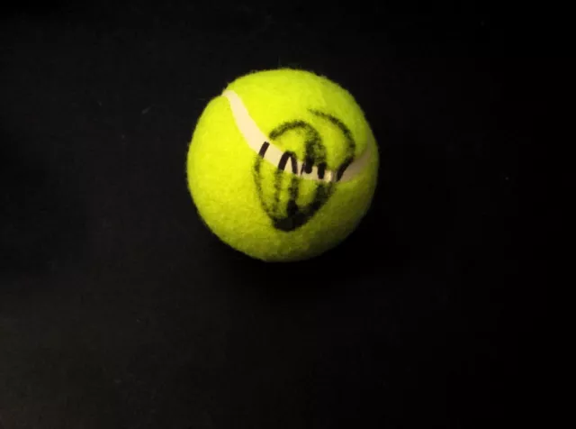 NOVAK DJOKOVIC SIGNED / AUTOGRAPHED TENNIS BALL at the US OPEN 2023