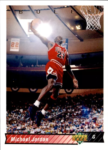 1992-93 Upper Deck - MICHAEL JORDAN - #23 - Chicago Bulls