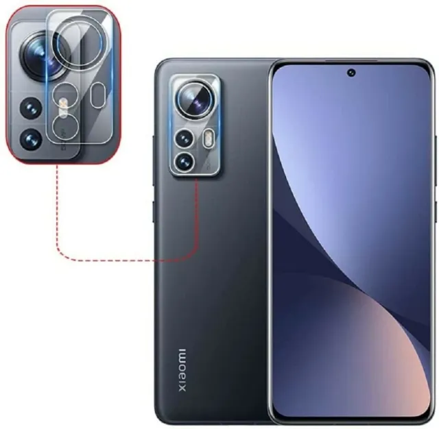 Protection Caméra Pour Xiaomi 12 Pro Film Verre Trempé Lentille Arrière Vitre