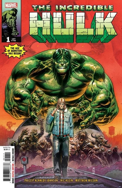 Incredible Hulk #1 Main Cover A Marvel Comics 2023 NM+