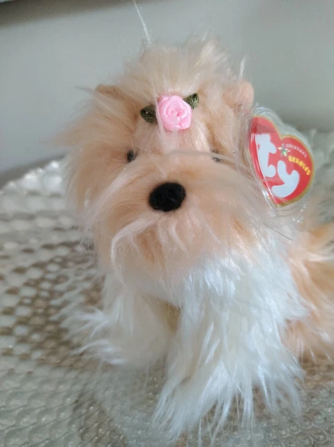 TY BEANIE BABIES rare Shih Tzu Dog Tibby 7.95 PicClick UK