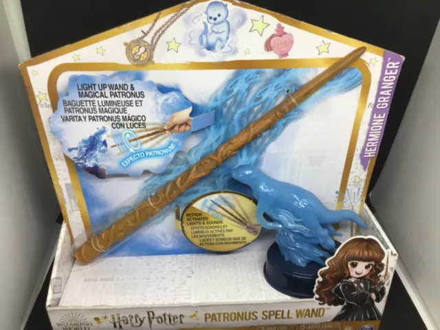 Baguette magique avec projection de Patronus - Harry Potter Spin