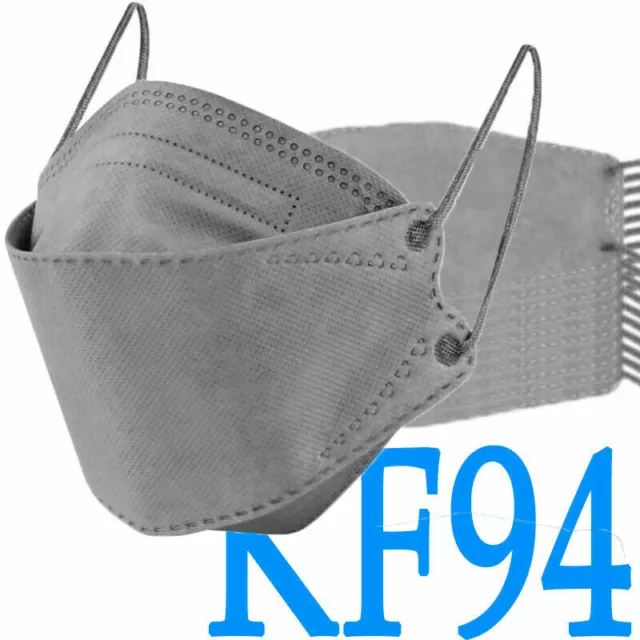 1-500PC 4-Layer KF94 Face Masks Comfortable Filter Protective Mouth Covers KN95☁