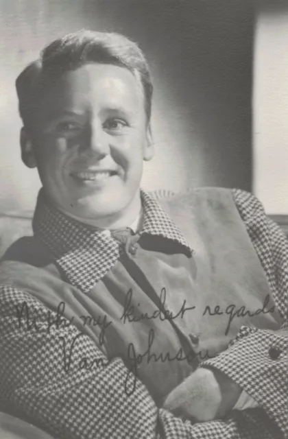 Van Johnson Actor Signed Photograph Print B&W
