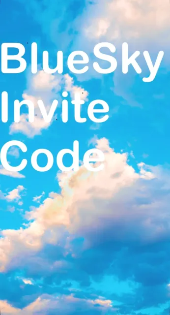 BlueSky Invite Codes - 100 Invites - Exclusive Batch - Fast Delivery