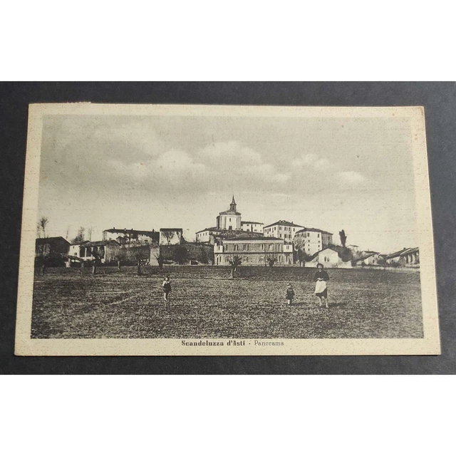 Cartolina Scandeluzza d'Asti - Panorama