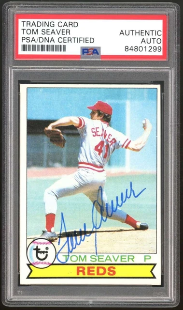 1979 Topps Tom Seaver #100 Auto Autograph PSA Authentic ES1470 1979 Topps Tom Seaver #100 Auto Autograph PSA Authentic ES1470