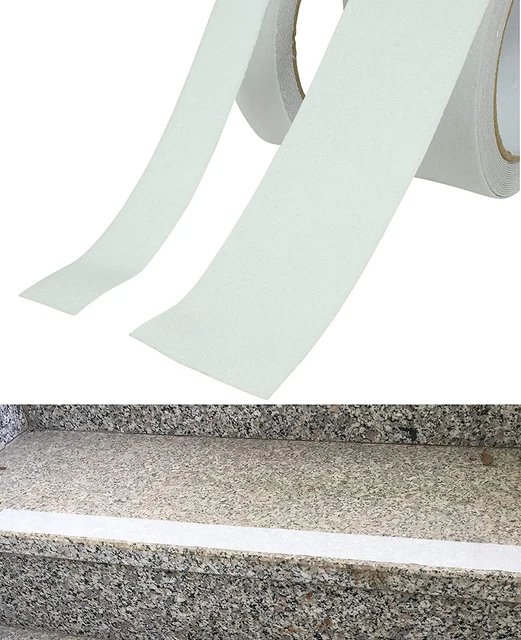 SeKi Nastro Adesivo Antiscivolo, 50 Mm X 5 M, Accorciabile Individualmente, Trasparente, Adatto A Piedi Nudi, Nastro Di Sicurezza Antiscivolo Per Scal | Leroy Merlin