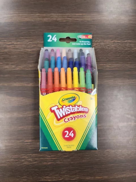 Crayola Mini Twistables Crayons, 24ct