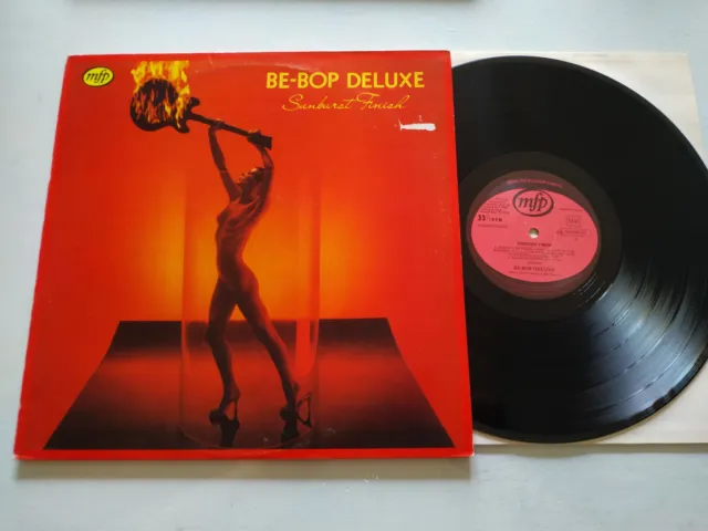 Be Bop Deluxe Sunburst Finish MFP 1983 Spain First Press LP 12 " vinyl VG/VG