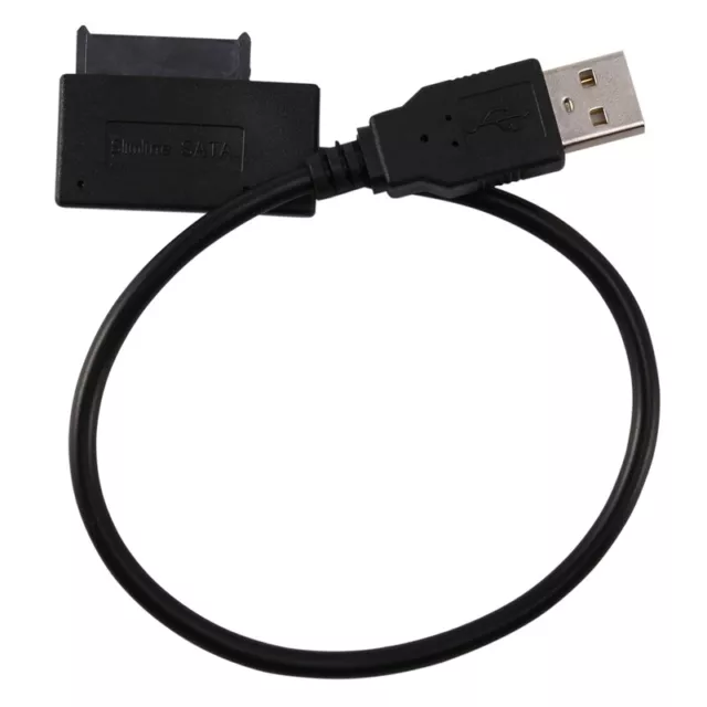 ADAPTATEUR USB 2.0 Vers Mini Slimline SATA II 7 + 6 (13 Pin) lecteur DVD/CD  ROM EUR 7,20 - PicClick FR