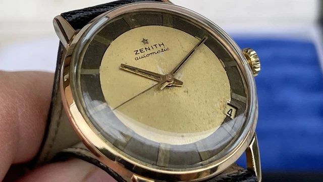 Zenith stellina automatico oro 18 kt hotsell
