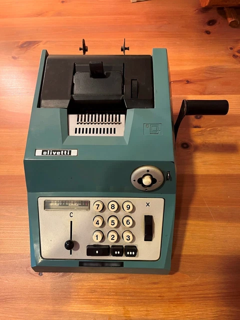 Calculadora mecánica Hispano Olivetti