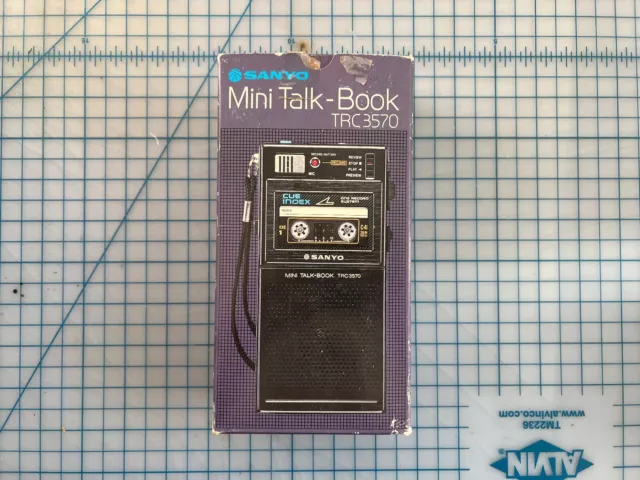 SANYO MINI TALK-BOOK TRC3570 mini cassette recorder