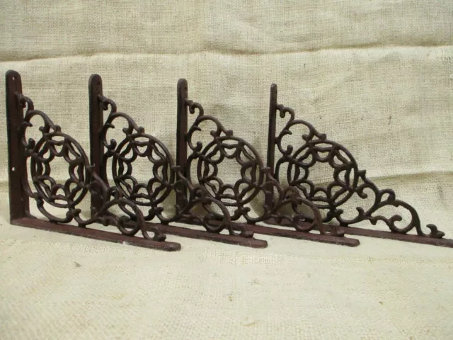 4 Shelf Brackets Spider Shelf Decor Spider Web Shelving Corbels Rustic Braces