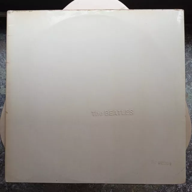 Original Beatles White Album Uk Mono Nº12.490 No Emi Vg+