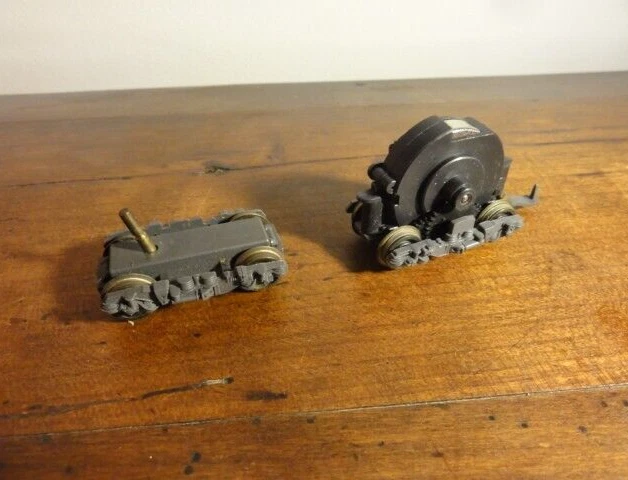 Bogie Moteur Avec Capteur Pour Locomotive CC 14000 HO - Marque Lima - Pièce D'occasion Pour Modélisme Ferroviaire