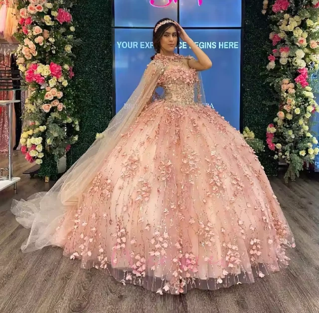 Quinceanera Dress Rose Gold FOR SALE! - PicClick Quinceanera Dress Rose Gold FOR SALE! - PicClick