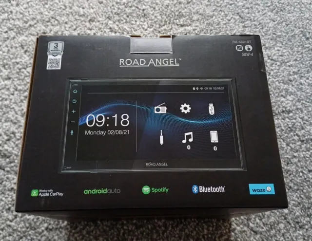 Road Angel RA-X621BT 7 Touchscreen Double Din Car Play/ Android Auto – Car  Audio Centre